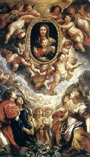 Peter Paul Rubens Madonna Adored by Angels Germany oil painting art